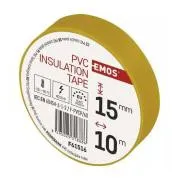Emos PVC izolacijski trak 15/10 rumena