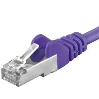 Premiumcord Povezovalni kabel CAT6a S-FTP, RJ45-RJ45, AWG 26/7 1m, vijolična Premiumcord Povezovalni kabel CAT6a S-FTP, RJ45-RJ45, AWG 26/7 1m, vijolična
