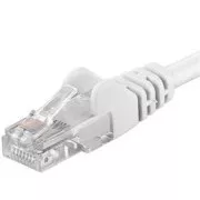 Povezovalni kabel UTP RJ45-RJ45 raven 5e 0,25 m, bel