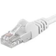 Povezovalni kabel UTP RJ45-RJ45 raven 5e 0,25 m, bel