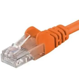 Povezovalni kabel UTP RJ45-RJ45 raven CAT6, 0,25 m, oranžna Povezovalni kabel UTP RJ45-RJ45 raven CAT6, 0,25 m, oranžna