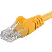 Povezovalni kabel UTP RJ45-RJ45 raven CAT6, 10 m, rumena barva