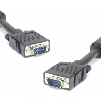PremiumCord HQ kabel za monitor (koaksialni) 2x ferit, SVGA 15p, DDC2, 3xCoax 8 žil, 10m PremiumCord HQ kabel za monitor (koaksialni) 2x ferit, SVGA 15p, DDC2, 3xCoax 8 žil, 10m