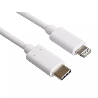 PremiumCord Lightning - USB-C™ USB kabel za polnjenje in prenos podatkov MFi za Apple iPhone/iPad, 1 m