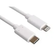PremiumCord Lightning - USB-C™ USB kabel za polnjenje in prenos podatkov MFi za Apple iPhone/iPad, 1 m