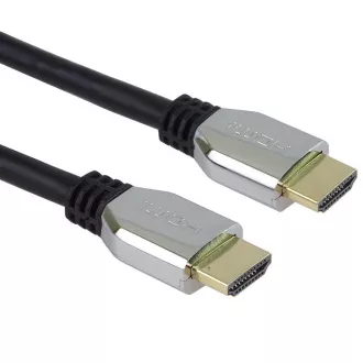PremiumCord ULTRA HDMI 2.1 High Speed   Ethernet kabel 8K@60Hz, pozlačen 1,5 m