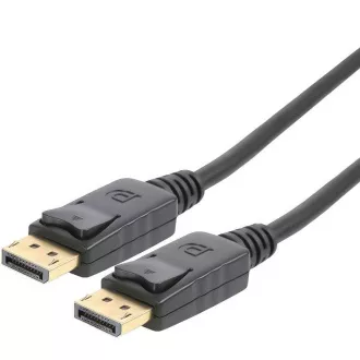 PremiumCord DisplayPort 2.0 priključni kabel M/M, pozlačeni konektorji, 1 m PremiumCord DisplayPort 2.0 priključni kabel M/M, pozlačeni konektorji, 1 m