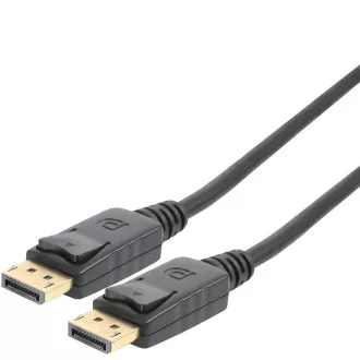 PremiumCord DisplayPort 2.0 priključni kabel M/M, pozlačeni konektorji, 1 m PremiumCord DisplayPort 2.0 priključni kabel M/M, pozlačeni konektorji, 1 m