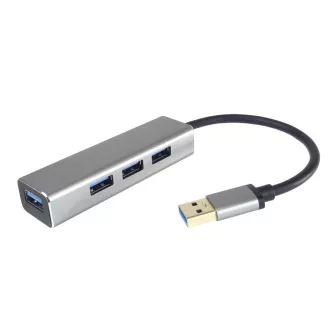 PremiumCord USB 3.0 Superspeed HUB s 4 priključki