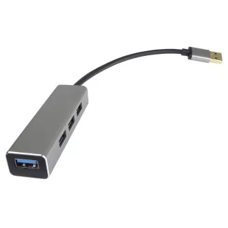PremiumCord USB 3.0 Superspeed HUB s 4 priključki