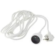 PremiumCord Podaljševalni kabel 230V 1m MF