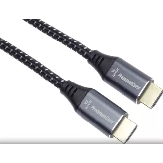PremiumCord ULTRA HDMI 2.1 High Speed   Ethernet kabel 8K@60Hz, pozlačen 10 m