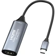 PremiumCord HDMI grabber za video/avdio signal v računalnik s priključkom USB 3.0 tipa c