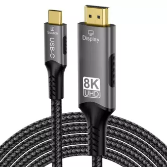 PremiumCord Kabel USB-C do HDMI, 2 m
