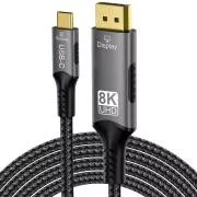 PremiumCord USB-C na DP 1.4, 2 m
