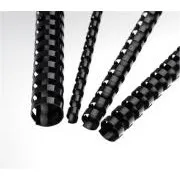 Plastični hrbti 28,5 mm, črni