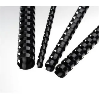 Plastični hrbti 28,5 mm, črni Plastični hrbti 28,5 mm, črni