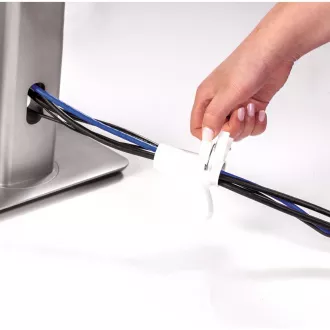 Fellowes Cablezip organizator in zaščita za kable, bela