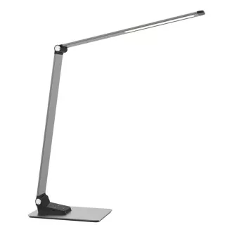 Platinet PDL509 LED namizna svetilka 10W, zatemnitvena, upravljanje na dotik, vhod USB, ALU