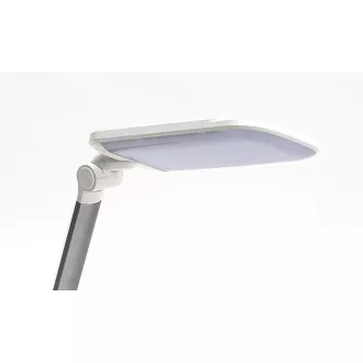 Platinet PDLQ60 18W namizna svetilka LED z možnostjo zatemnitve, upravljanje na dotik, vhod USB, bela