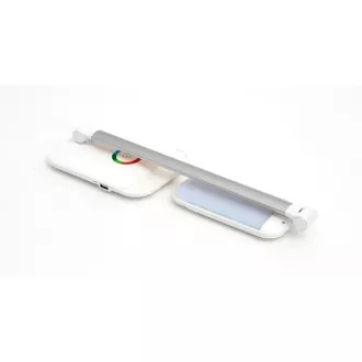 Platinet PDLQ60 18W namizna svetilka LED z možnostjo zatemnitve, upravljanje na dotik, vhod USB, bela