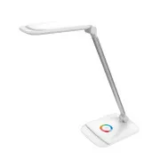 Platinet PDLQ60 18W namizna svetilka LED z možnostjo zatemnitve, upravljanje na dotik, vhod USB, bela
