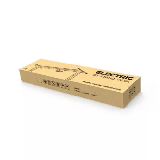 Brateck M08-23DE višinsko nastavljivo podnožje mize 2 motorja območje 620-1280 mm nosilnost 100 kg