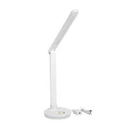 Platinet PDL400RGBW 12W namizna svetilka LED z možnostjo zatemnitve, upravljanje na dotik, vhod USB, bela
