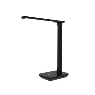 Platinet PDL6731B LED namizna svetilka 5W z možnostjo zatemnitve, vgrajena 6000mAh baterija, USB priključek, črna Platinet PDL6731B LED namizna svetilka 5W z možnostjo zatemnitve, vgrajena 6000mAh baterija, USB priključek, črna