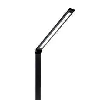 Platinet PDL888B 10W namizna svetilka LED z možnostjo zatemnitve, brezžično polnjenje, vrata USB, črna Platinet PDL888B 10W namizna svetilka LED z možnostjo zatemnitve, brezžično polnjenje, vrata USB, črna