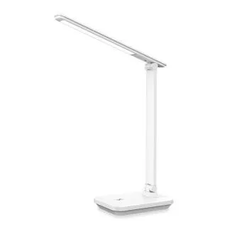 Platinet PDL6731W LED namizna svetilka 5W z možnostjo zatemnitve, vgrajena 6000mAh baterija, vhod USB, bela Platinet PDL6731W LED namizna svetilka 5W z možnostjo zatemnitve, vgrajena 6000mAh baterija, vhod USB, bela
