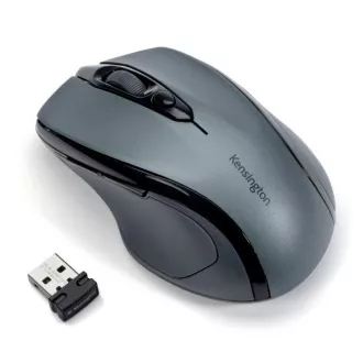 Kensington Pro Fit/Ergonomski/Optični/Desničarski/1 600 DPI/Brezžični USB/Črno-srebrni Kensington Pro Fit/Ergonomski/Optični/Desničarski/1 600 DPI/Brezžični USB/Črno-srebrni