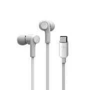 BELKIN slušalke USB-C bele barve