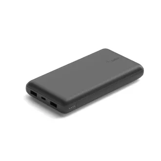 Belkin Power Bank, 20000 mAh, USB-A, 15 W, črna