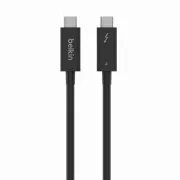 Kabel Thunderbolt 4 C-C, 2 m, črn