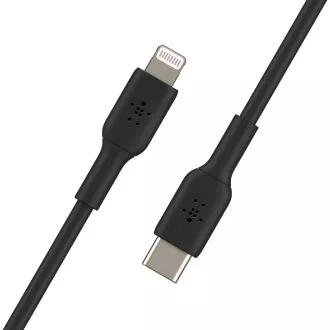 Belkin Kabel za razsvetljavo in USB-C, 2 m, črn
