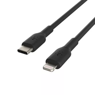 Belkin Kabel za razsvetljavo in USB-C, 2 m, črn