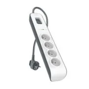 BELKIN SurgeStrip nadtokovna zaščita, 4 vtičnice, 525J, 2M