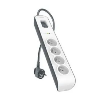 BELKIN SurgeStrip nadtokovna zaščita, 4 vtičnice, 525J, 2M BELKIN SurgeStrip nadtokovna zaščita, 4 vtičnice, 525J, 2M