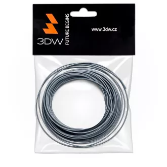 3DW - ABS filament 1,75mm srebrn, 10m, tiskanje 220-250°C