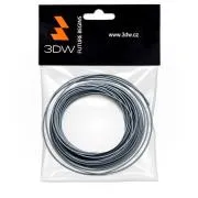 3DW - ABS filament 1,75mm srebrn, 10m, tiskanje 220-250°C