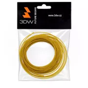 3DW - ABS filament 1,75mm zlato, 10m, tiskanje 200-230°C