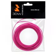 3DW - ABS filament 1,75mm roza, 10m, tiskanje 200-230°C