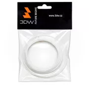 3DW - PLA filament 1,75 mm, bel, 10 m, tiskanje 190-210 °C