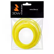 3DW - HiPS filament 1,75 mm, rumene barve, 10 m, tiskanje 200-230 °C