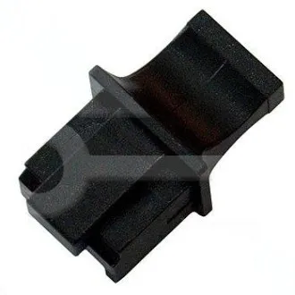RJ45 ženski priključni vtič črne barve RJ45 ženski priključni vtič črne barve