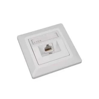 Vtičnica Solarix CAT6 UTP 1 x RJ45 za vgradnjo podometno bela Vtičnica Solarix CAT6 UTP 1 x RJ45 za vgradnjo podometno bela