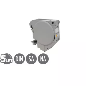 Nosilec za priključek 1 x RJ45 na DIN-lestvici sive barve Nosilec za priključek 1 x RJ45 na DIN-lestvici sive barve
