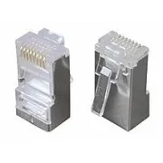 Konektor 8p8c CAT5E, ne prepognjen, STP, licna (100 kosov)