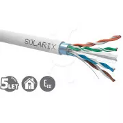 Instalacijski kabel Solarix CAT6 FTP PVC Eca 500 m/kolut SXKD-6-FTP-PVC